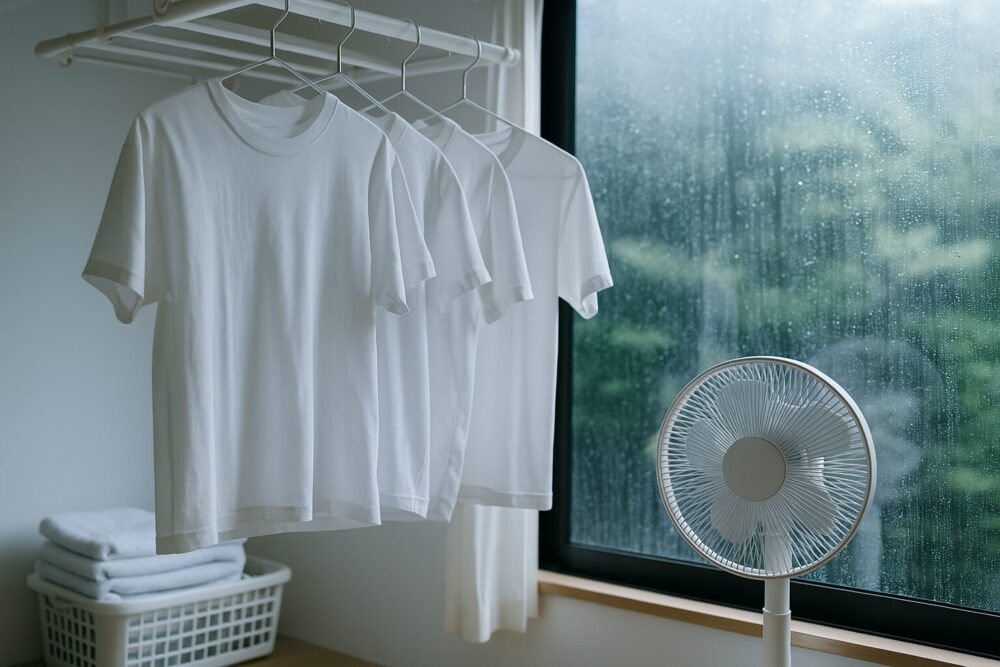 梅雨でも安心！部屋干しの臭いを取る方法と失敗しない予防のコツまとめ